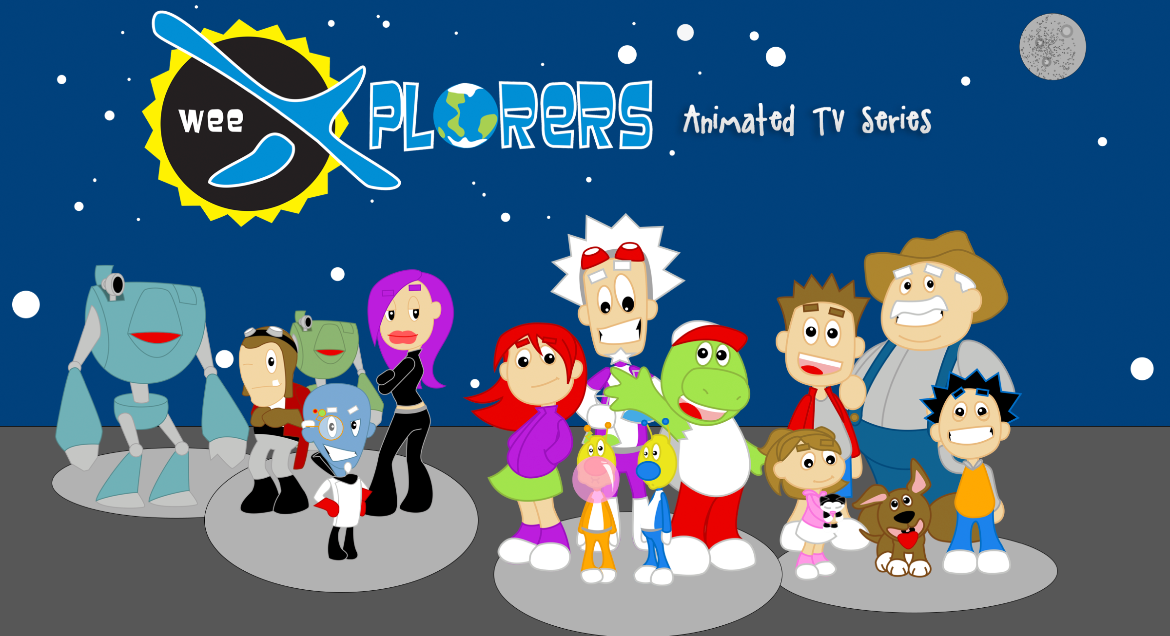 we xplorers original series development branding examples