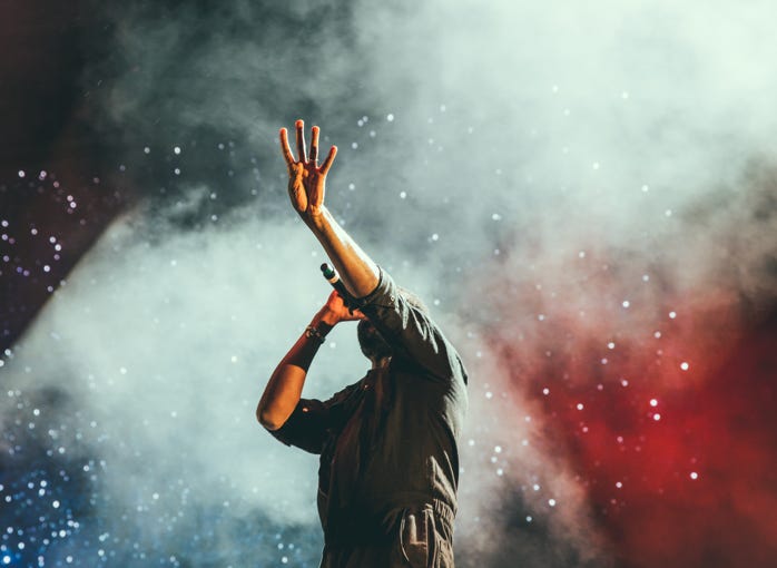 events image and button